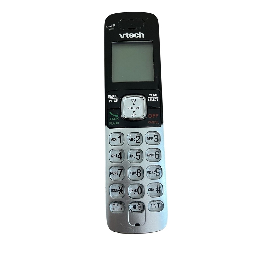 V Tech Full Duplex Speakerphone CS6829-2‎ Cordless Phone + Battery *Untested*